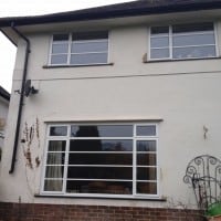Double Glazing Crittle Replacement White Aluminium Windows in Westhumble Dorking Glass (5)